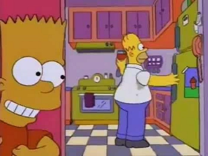 Bart Put Homer In A Permanent Coma