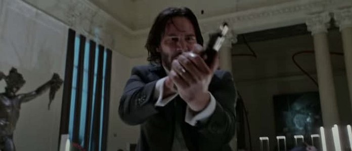 During The Museum Shootout In 'John Wick: Chapter 2,' John Connects With Exactly Seven Shots