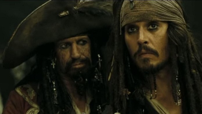 Keith Richards In 'Pirates of the Caribbean: At World's End'