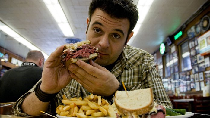 Man v. Food poster for season 10