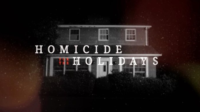Homicide for the Holidays poster for season 6