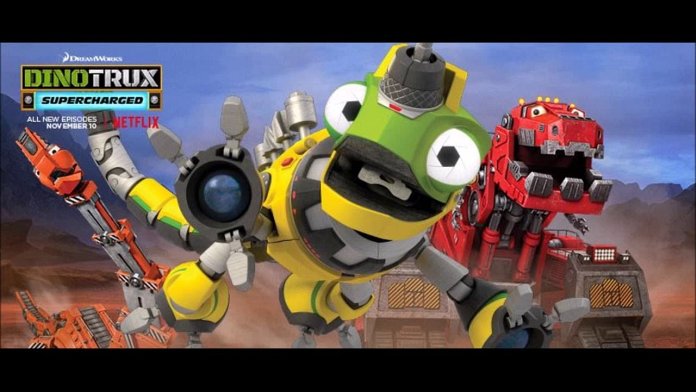 Dinotrux Supercharged poster for season 4