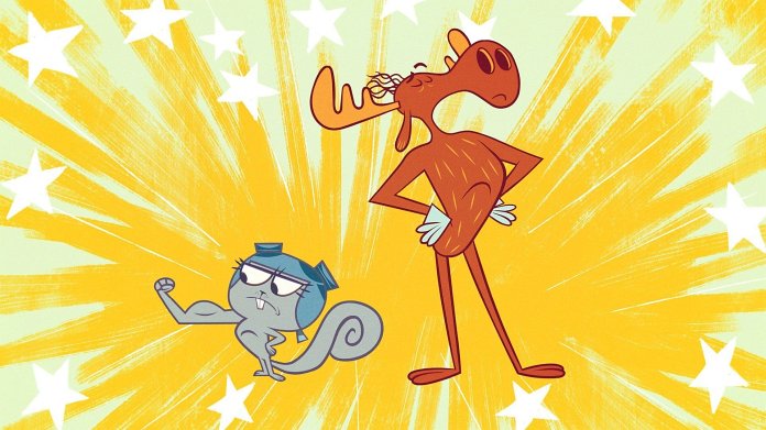 The Adventures of Rocky and Bullwinkle poster for season 2